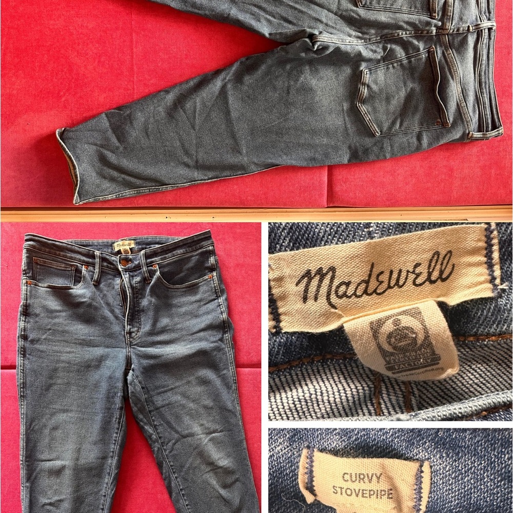 Madewell - Curvy Stovepipe- Dark Blue